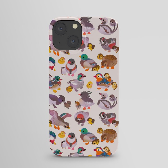 Duck and Duckling iPhone Case