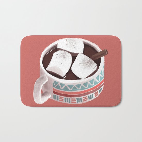 Hot Chocolate Bath Mat