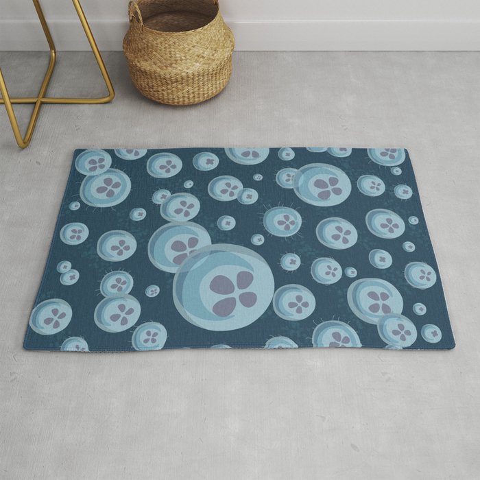 Ponyo Jellyfish Pattern Rug By Laurafrere Society6