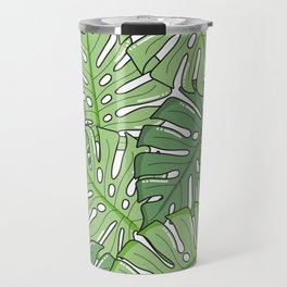 Tropical Forest Seamless Pattern Travel Mug