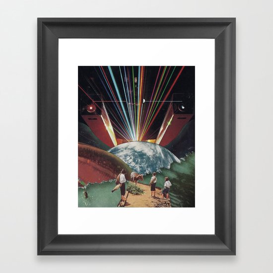 Desire Lines Framed Art Print