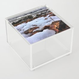Snow and Waves Acrylic Box