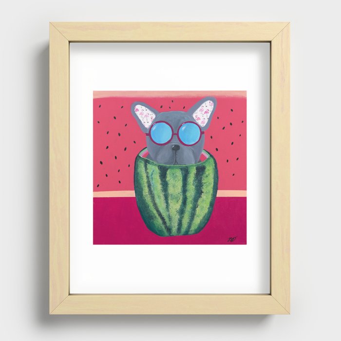 Stay Cool Recessed Framed Print