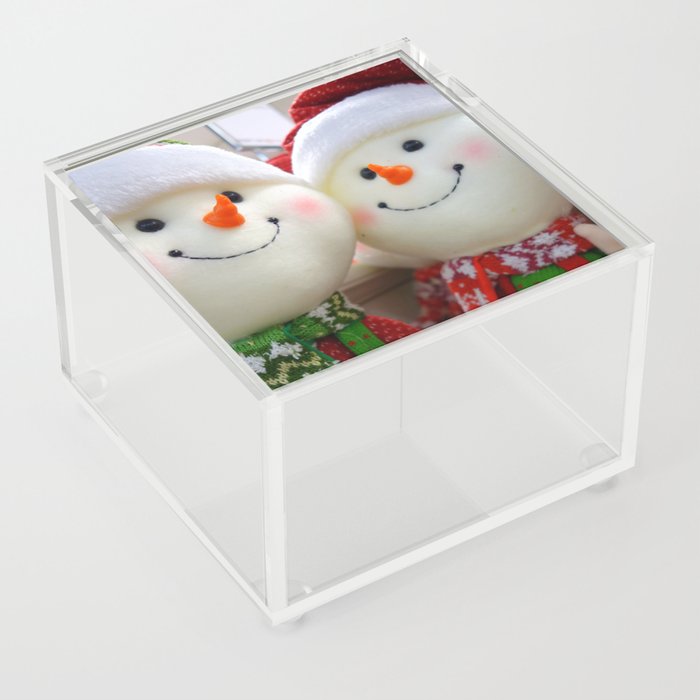 Jolly snowman Acrylic Box