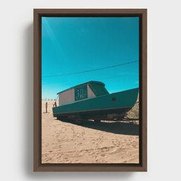 Beach05 Framed Canvas