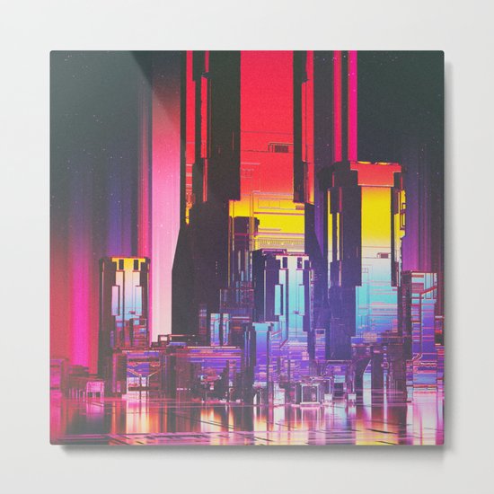 CRUSHED CHROME (everyday 12.13.15) Metal Print