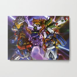 Mobile Suite Gundam Metal Print