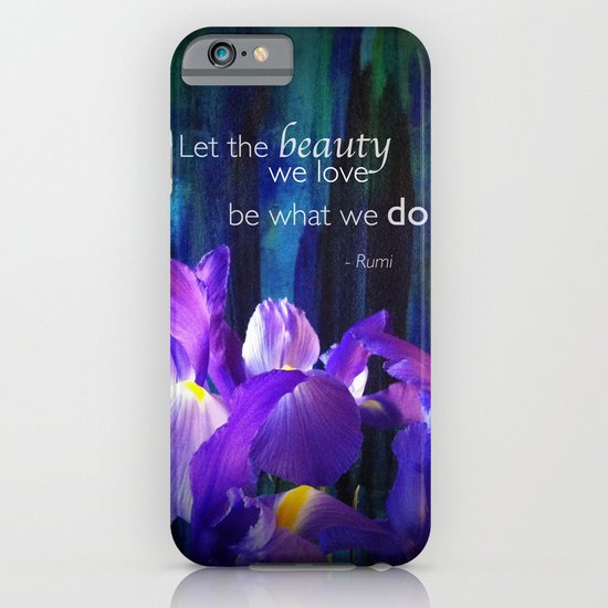 Let the beauty - Iris - iPhoneography iPhone & iPod Case