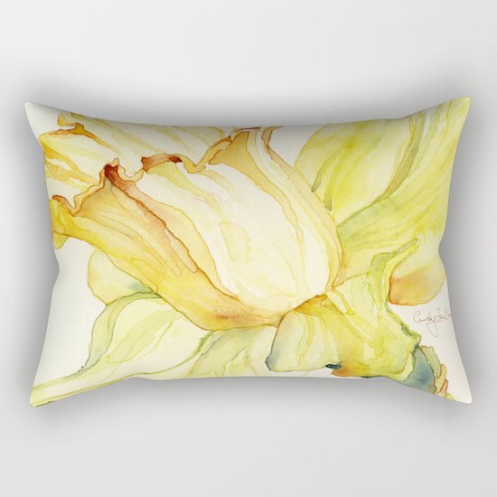 Narcissus Rectangular Pillow