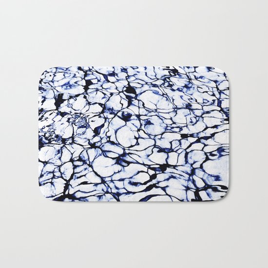 Dye Painted Waters #society6 #decor #buyart Bath Mat