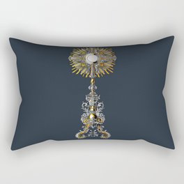 Catholic Monstrance Holy Mass Rectangular Pillow