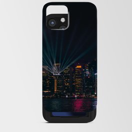China Photography - Victoria Harbour Surrounded By City Life In Hong Kong iPhone Card Case
