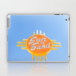 Sun n Sand Motel - Route 66 Travel Photography Laptop Skin