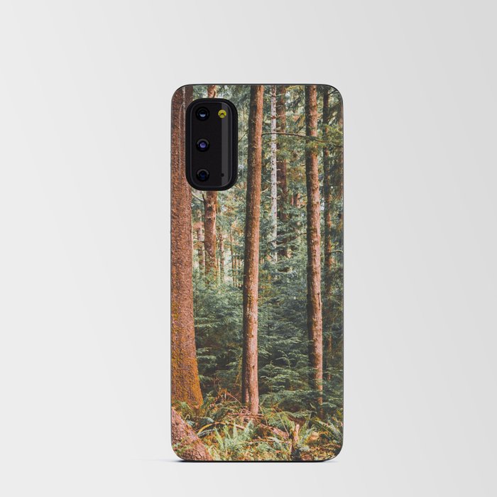Forest on the Oregon Coast | PNW Landscape Photography Android Card Case