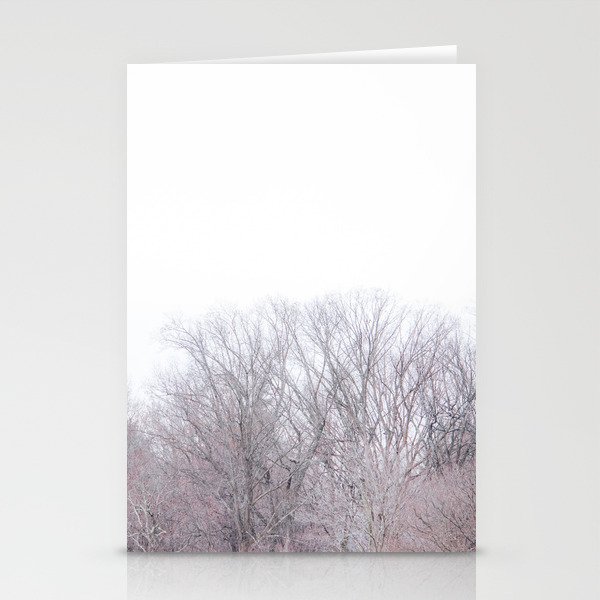 Winter Tree Tops Stationery Cards