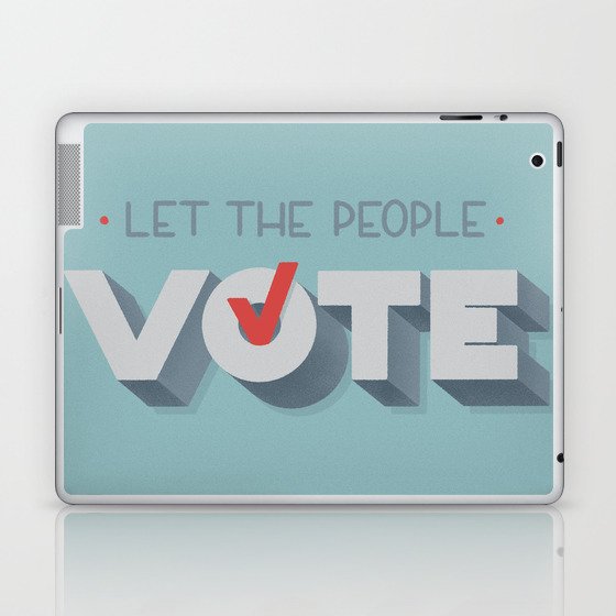 Let the People Vote Laptop & iPad Skin