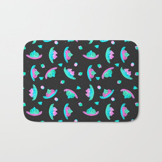 Interstellar Banana Travel Bath Mat