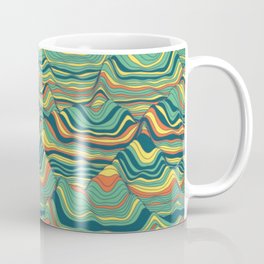 Psychedelic colourful pattern Coffee Mug