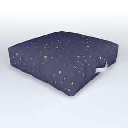 Fireflies Dance, Summer Stargazing Collection Outdoor Floor Cushion