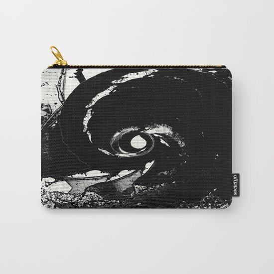 Whirlpool Of Black Carry-All Pouch