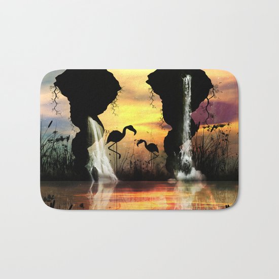 Flamingo Bath Mat