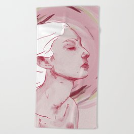 LOST TO THE CULT #02 Beach Towel
