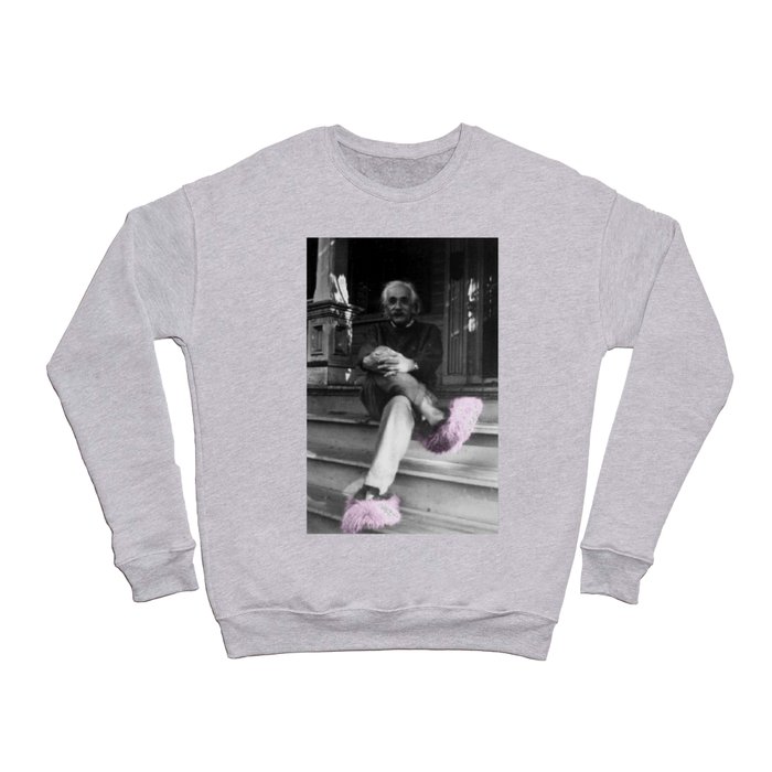 Fuzzy hot sale crewneck sweatshirt