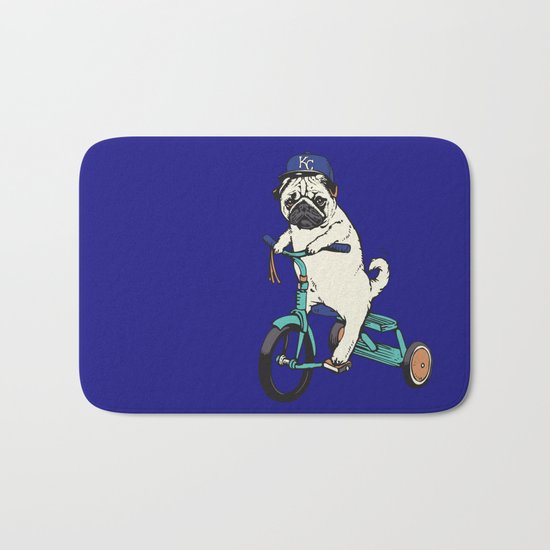 Royals Pug Bath Mat