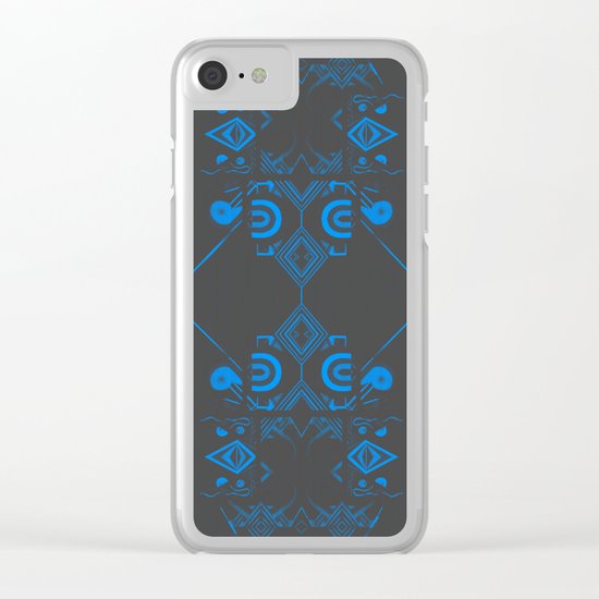Elec-Tron B Clear iPhone Case