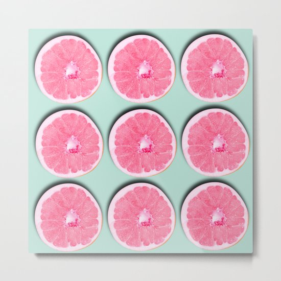 Grapefruit Metal Print