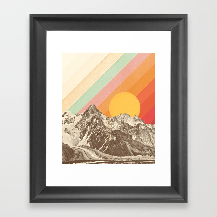 Mountainscape 1 Framed Art Print