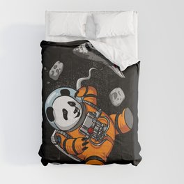 Panda Bear Space Astronaut Cosmic Animal Comforter
