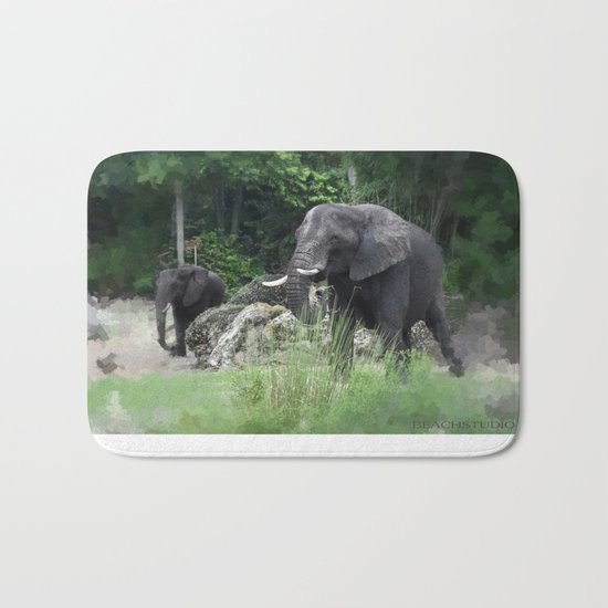 Elephant One Bath Mat