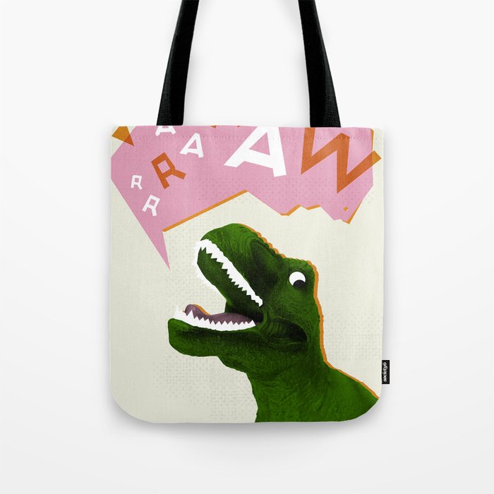 Dinosaur Raw! Tote Bag
