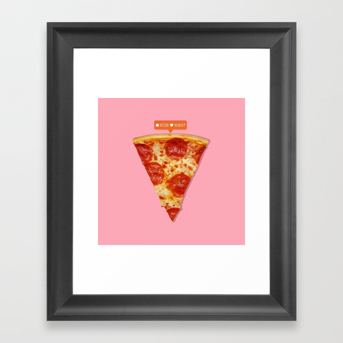 Pizza Framed Art Print
