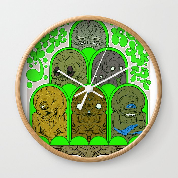 I Don't Think You're Ready for This Jelly Wall Clock