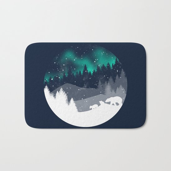 Stardust Horizon Bath Mat