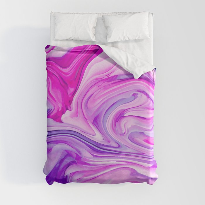 Marble Madness Duvet Cover