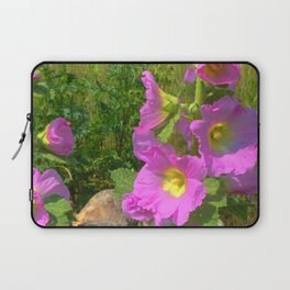Flowers in the grass Laptop Sleeve
