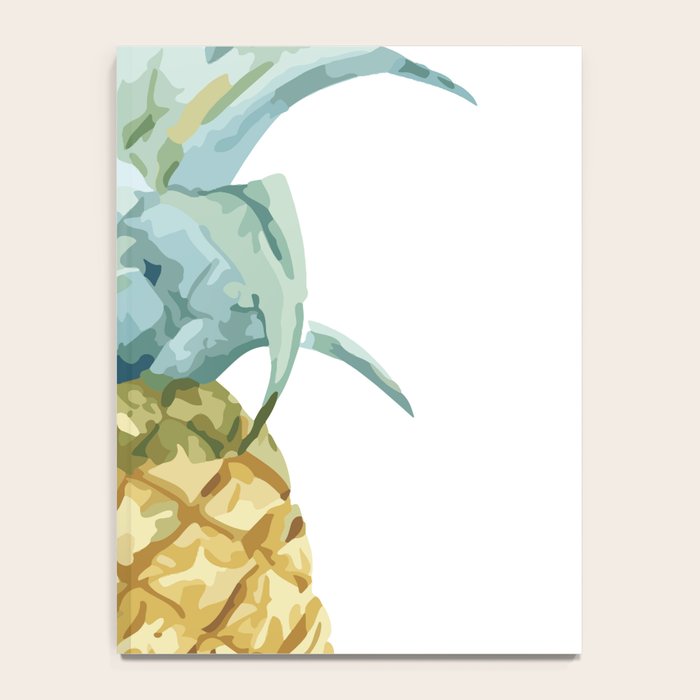 Pineapple Topper Notebook by allisone | Society6