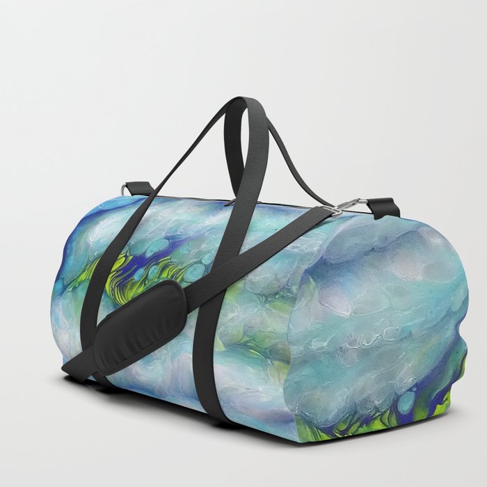 Fluid Abstract 3 Duffle Bag