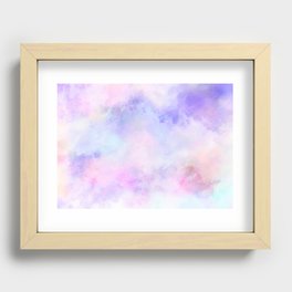 Heaven Colors Recessed Framed Print