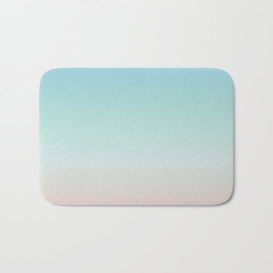 Beach Gradient Bath Mat