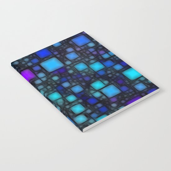 Post It Blue Glow Notebook
