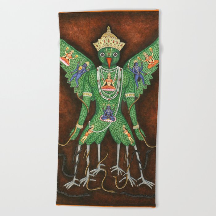 Garuda The Supreme  Beach Towel