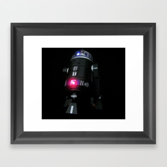 Dark Droid Framed Art Print
