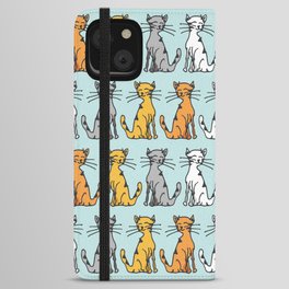 Cute cats by Maria iPhone Wallet Case