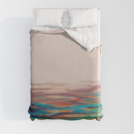 Abstract - Ocean Duvet Cover