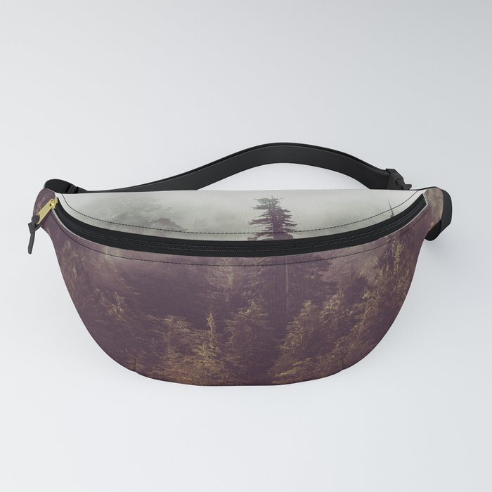 Mountain Morning Mist - Nature Photography Fanny Pack