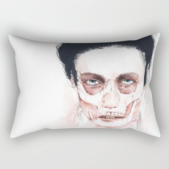 Deep cuts Rectangular Pillow